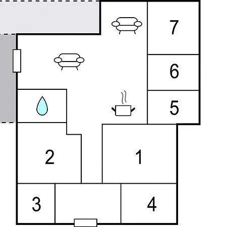 Дом отдыха Cozy In With Wifi